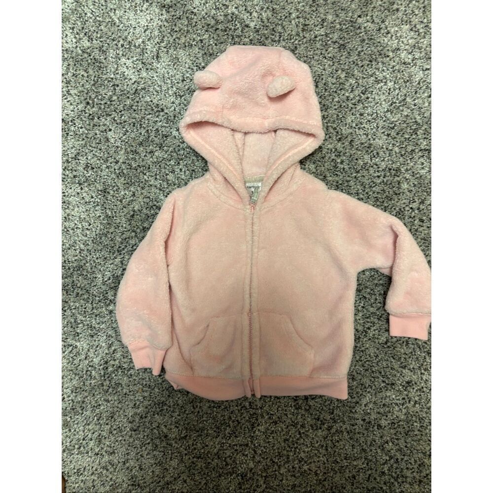 ❤️Carter’s Baby Girl Fleece Jacket 12M